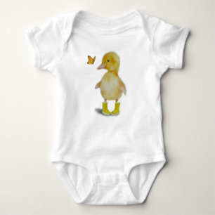 T-shirts Roupa do bebê do pato, Bodysuit infantil, Creeper