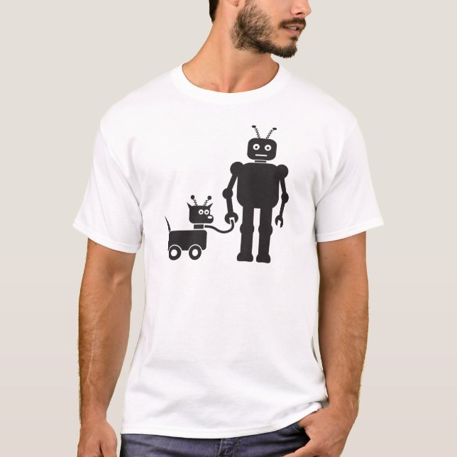 T-shirts Roupa do bot do cão (Frente)