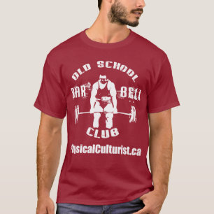 T-shirts Roupa do Clube Barbell da Escola Antiga