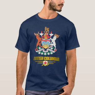 T-shirts Roupa do COA do Columbia Britânica