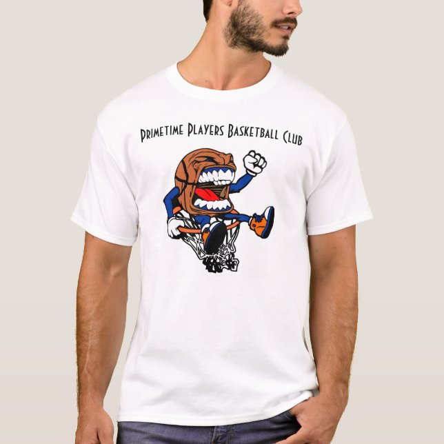 T-shirts Roupa do homem da bola de PTPBBC (Frente)