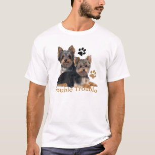 T-shirts Roupa dobro do problema do yorkshire terrier