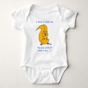 T-shirts Roupa engraçada do bebê dos desenhos animados