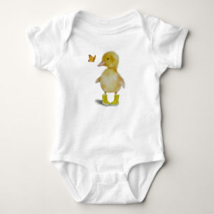 T-shirts Roupas De Bebê De Pato, Roupa De Criança, Crepador