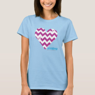 T-shirts Roxo 2 do ziguezague