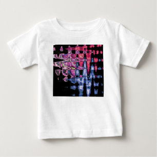 T-shirts Roxo Bonito, Cinza Cinza e Aquarela Preta