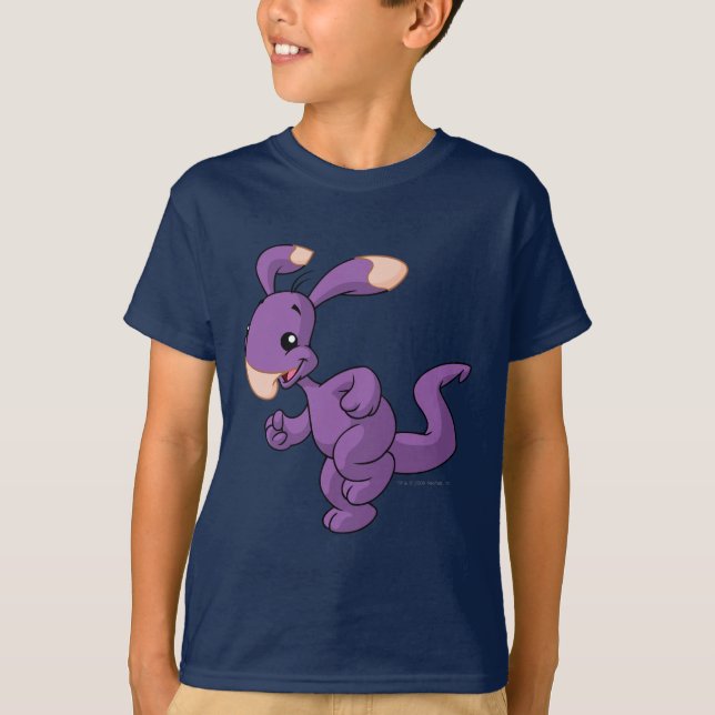 T-shirts Roxo de Blumaroo (Frente)