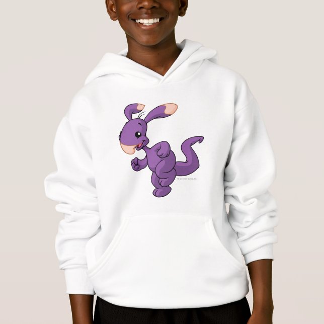 T-shirts Roxo de Blumaroo (Frente)