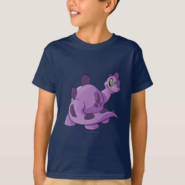 T-shirts Roxo de Chomby (Frente)