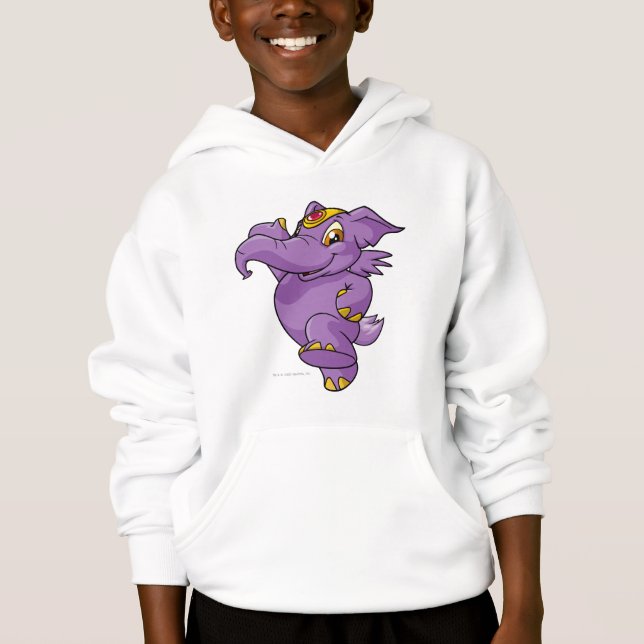 T-shirts Roxo de Elephante (Frente)