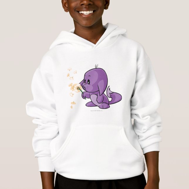 T-shirts Roxo de Kacheek (Frente)