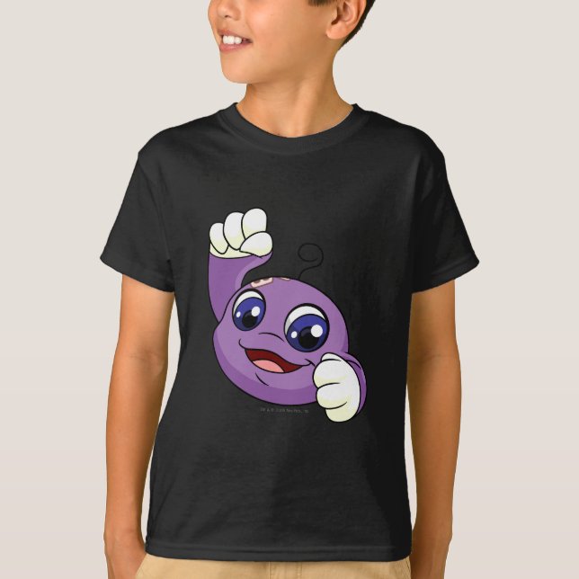 T-shirts Roxo de Kiko (Frente)
