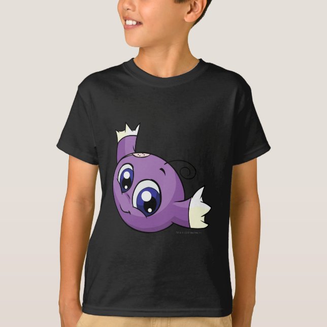 T-shirts Roxo de Kiko (Frente)