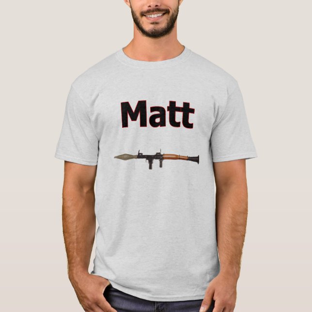 T-shirts RPG de Matt (Frente)