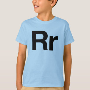 T-shirts Rr Helvética