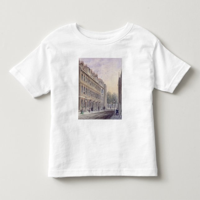 T-shirts Rua de Fludyer que olha para o parlamento (Frente)
