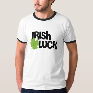 T-shirts Rua, Dia de Patrick, Sorte Irlandesa