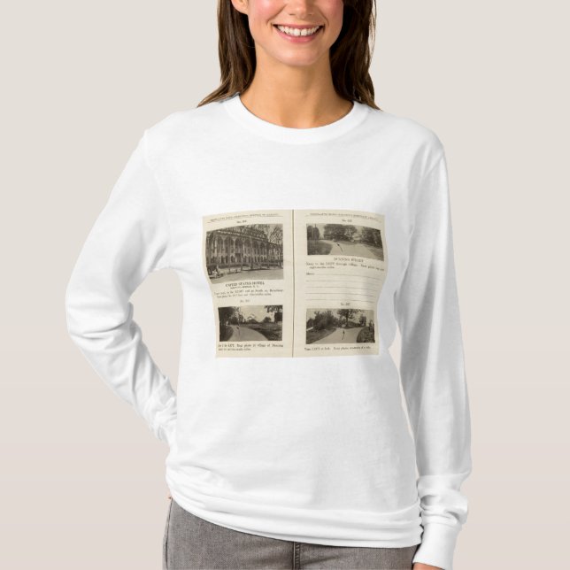 T-shirts Rua Dunning de Saratoga Springs (Frente)