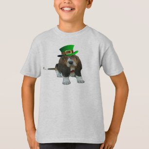 T-shirts Rua Feliz de Hound Hound Hound da Camisa-T.