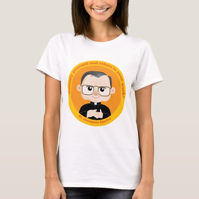 T-shirts Rua: Josemaria Escriva (Frente)