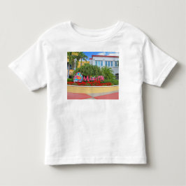 T-shirts Rua. Maarten, sinal de boas-vindas, fotografia, ho