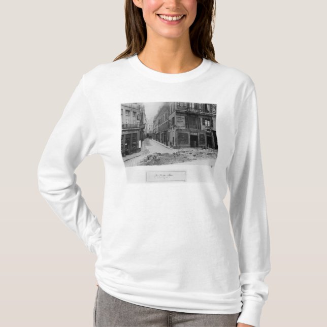 T-shirts Rua Maitre Albert Paris, 1858-78 (Frente)