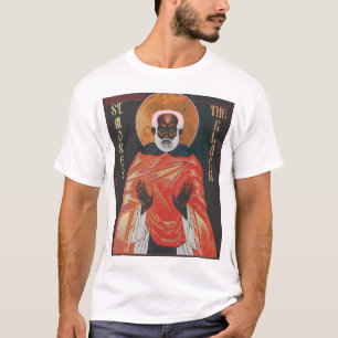 T-shirts Rua Moses do ícone o preto
