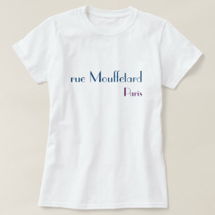 T-shirts Rua Mouffetard, Paris