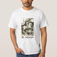 RUAS. GEORGE E DRAGON, preto branco