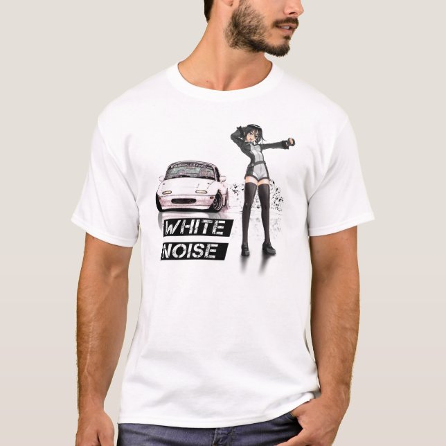 T-shirts Ruído branco MX5 Miata (Frente)