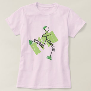 T-shirts Runner de Grass Cross Country