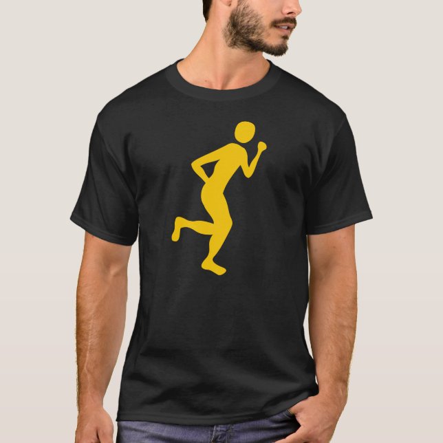 T-shirts Runner (Homem) - Amber (Frente)