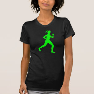 T-shirts Runner (Mulher) - Verde