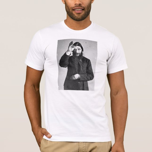 T-shirts Russo Grigori místico Yefimovich Rasputin (Frente)