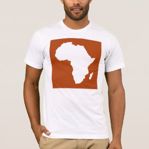 T-shirts Rust Red Audacio Africa