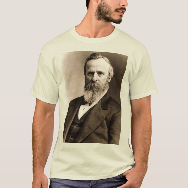 T-shirts Rutherford B. Hayes 19 (Frente)