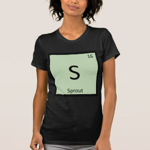 T-shirts S - Química Vegetal de germinação Mesa periódica