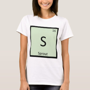 T-shirts S - Tabela Periódica Química de Legumes Emergentes