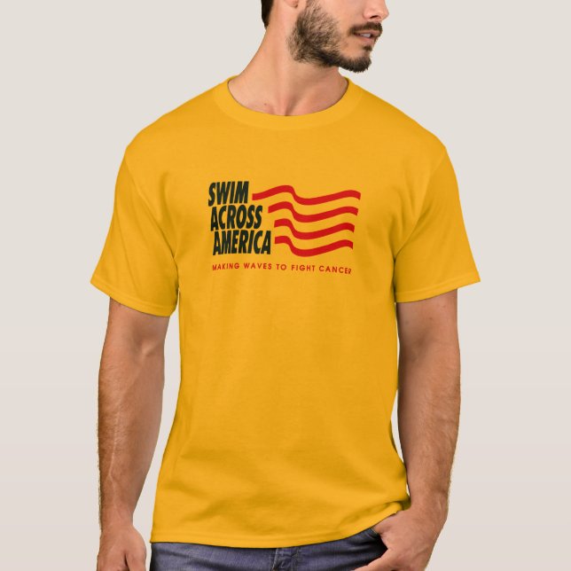 T-shirts SAA T amarelo - personalizado (Frente)
