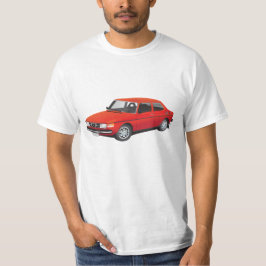 T-shirts SAAB 99 vermelho