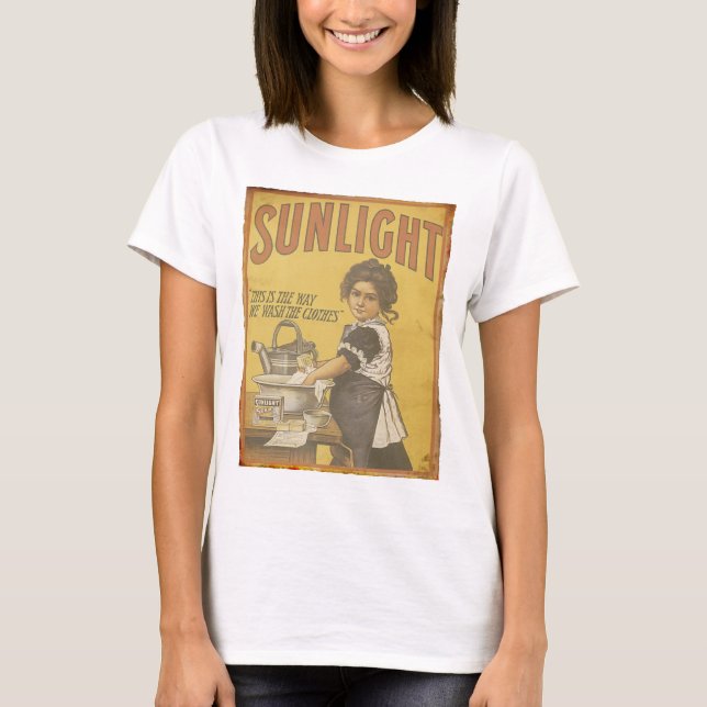 T-shirts Sabão da luz solar - 1873 (Frente)
