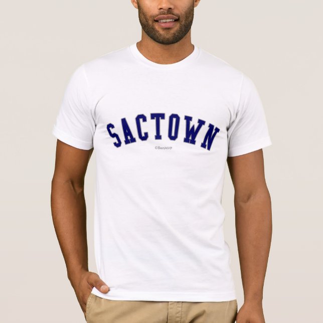 T-shirts Sactown (Frente)