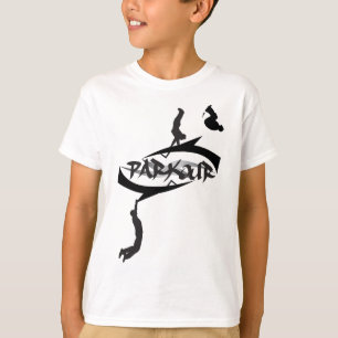T-shirts Sacudir abstrato Parkour