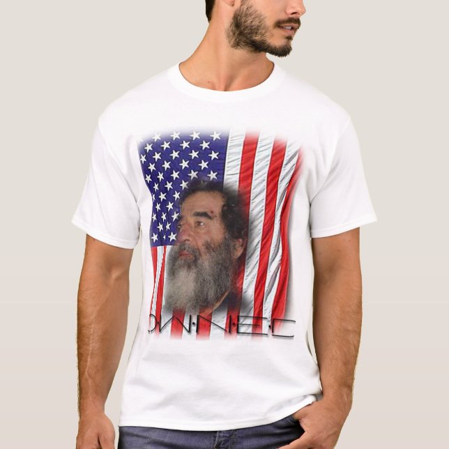 T-shirts Saddam obteve POSSUÍDO! (Frente)