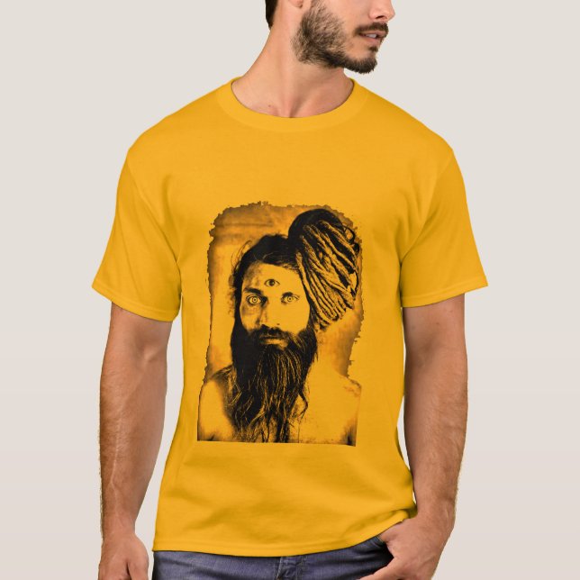 T-shirts Sadhu third eye (Frente)