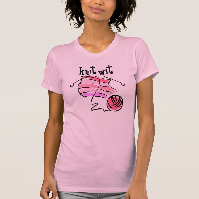 T-shirts Sagacidade da malha (Frente)