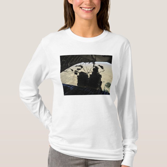 T-shirts Saída de pacotes do Sistema de Entrega de Contêine (Frente)