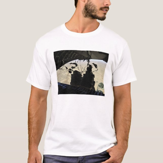 T-shirts Saída de pacotes do Sistema de Entrega de Contêine (Frente)