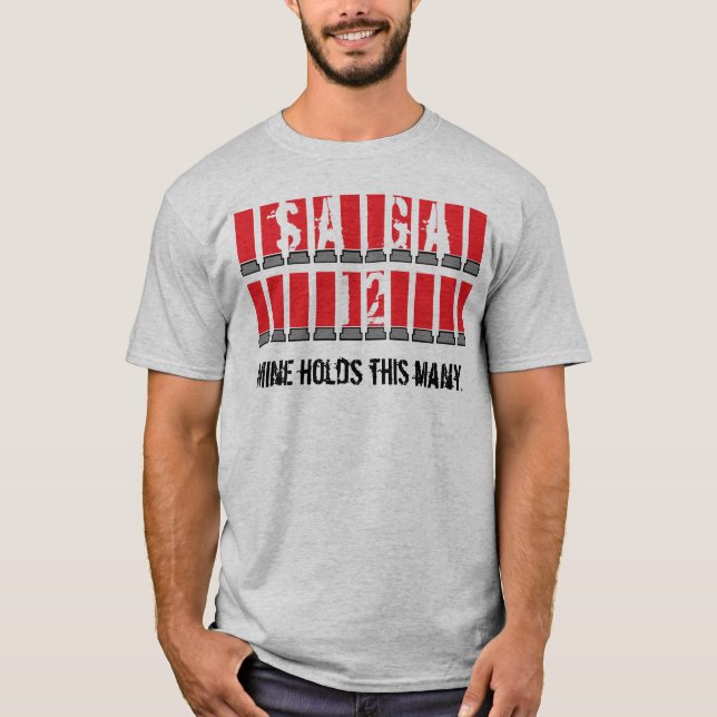 T-shirts Saiga 12 (Frente)