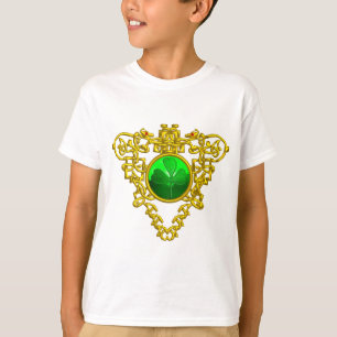 T-SHIRTS SAINT PATRICK É UM CORAÇÃO CELTICA COM SHAMROCK